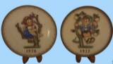 (2) Hummel Plates 1976, 1977