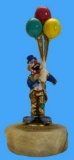 1989 Ron Lee Clown Figurine on Marble Base