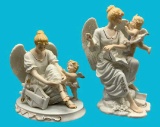 (2) Porcelain Angel Figurines by O’Well