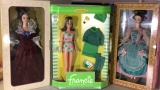 (3) Barbie Dolls NIB: Hallmark Fair Valentine,