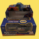 (2) NASCAR 1:24 Scale Cars: 1998 Napa Auto Parts