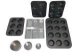 Assortment of Muffin Pans, Mini Loaf Pans and
