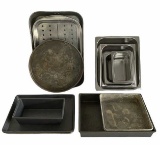 Assorted Baking pans and trays