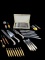 Set of Steak Knives and Assorted Serving Pieces,