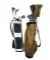 (2) Golf Bags with Assorted Golf Clubs