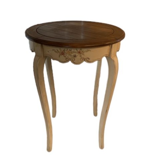 High Top Painted French Provincial Table