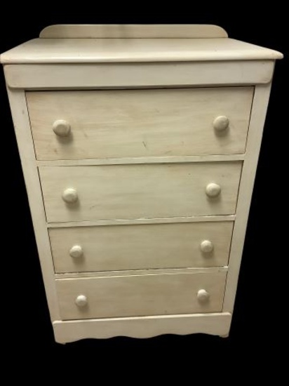 Painted 4 Drawer Chest