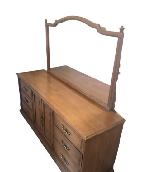 Triple Dresser W/Mirror