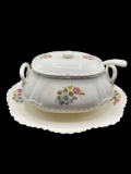 2-Handle Tureen with Ladle & Underplate, etc