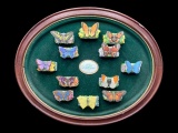 (12) Napkin Rings “The Butterfly Garden” by Brian
