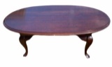 Queen Anne Oval Coffee Table