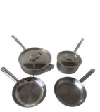 (4) Cuisinart Pots and Pans