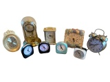 (9) Assorted Clocks