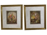 (2) Framed and Triple Matted Prints - 15 1/2” x