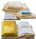 Assorted King-Size Sheets & Pillow Cases