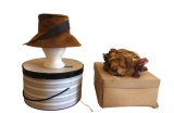 (2) Vintage Ladies Hats with Boxes