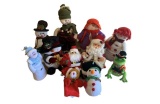 Assorted Christmas Plush Figures