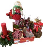 Assorted Christmas Decorative Items