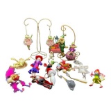 Assorted Specialty Ornaments and (2) Ornament