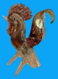 Cristales De Chihuahua Hand Blown Glass Rooster