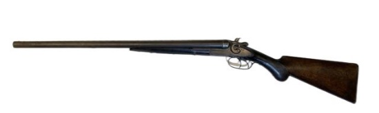 Vintage Remington Arms Company Hammer Double Barrel 12 Guage Shotgun, 28" Modified Barrel,