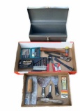 (2) Boxes of Assorted Tools, Craftsman Tool Box.