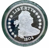 America's Rarest Coin 1804 Liberty Bust Silver