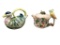 (2) Decorative Teapots