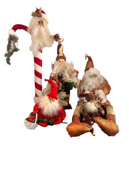 Assorted Santa Elves, etc