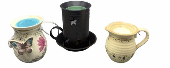 (3) Wax Warmers