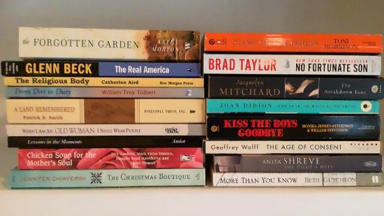 (17) Paperback Novels