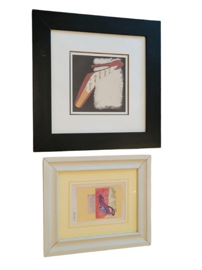 (2) Framed & Matted Pictures
