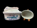 Covered Bunny Dish, Small Ironstone Mold