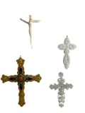 (4) Decorative Crosses