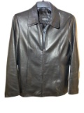 Leather Jacket by Kasper Size L
