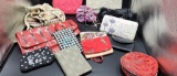 Assorted Jewelry & Makeup Bags