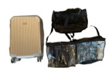 Gabbiano Hard Case Rolling Suitcase and Small