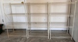 (3) Wire Shelves--Each Shelf measures