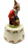 Royal Doulton Bunnykins Music Box Santa Claus