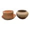 (2) Pieces Handmade Pottery, One Signed