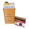 File Cabinet and Mixed Office Supplies