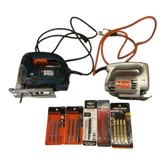 B&D Electric Sabre Saw and B&D Utility Jigsaw