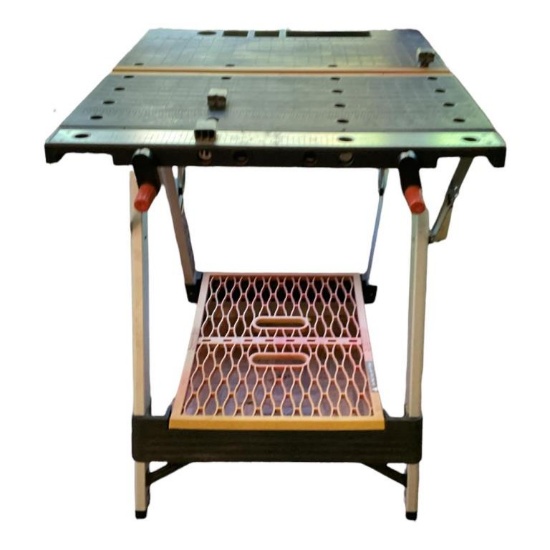 Portable, Folding 25” x 30” Workstation Table