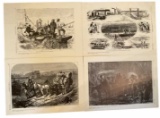 (4) Reprints from Harper's Weekly--12