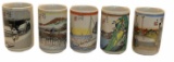 (5) Tokaido Porcelain Tea Cups