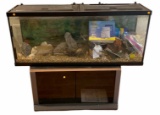 Aquarium with Stand and Accessories