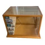 Display Case With Mirrored Back - 10.75