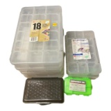 (4) 18-Compartment Storage Cases, (2)