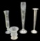 Assorted Sterling/Glass Vases,etc