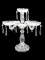5-Light Crystal Candleabra by Fifth Avenue Crystal